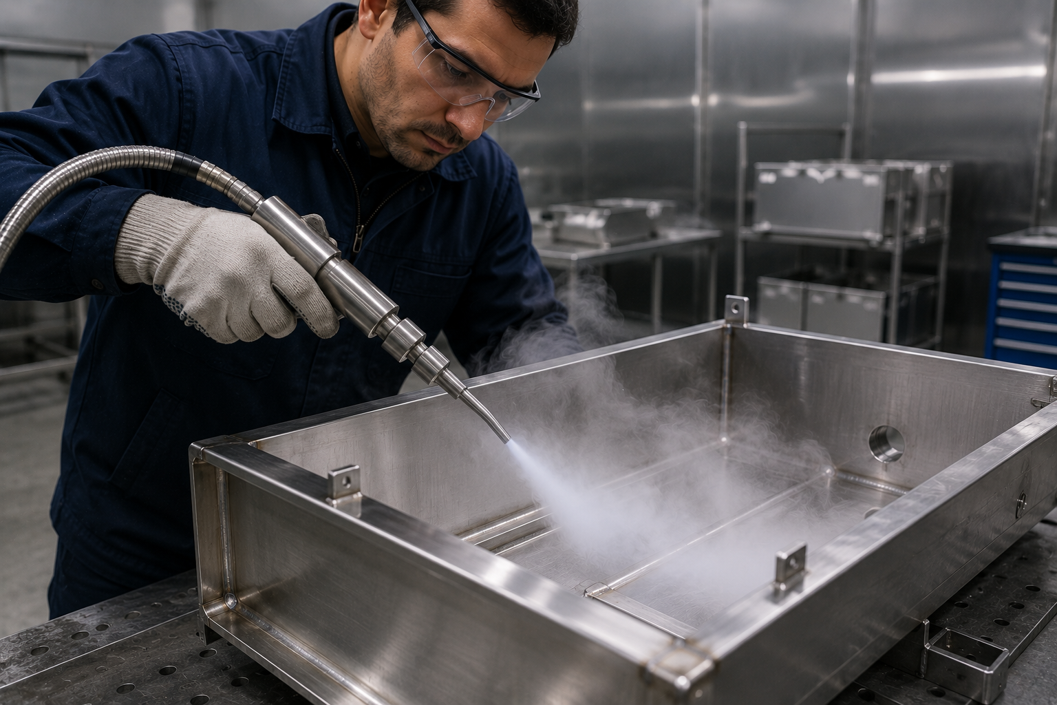 Soldadura acero inoxidable con nitrógeno como backing gas Colombia